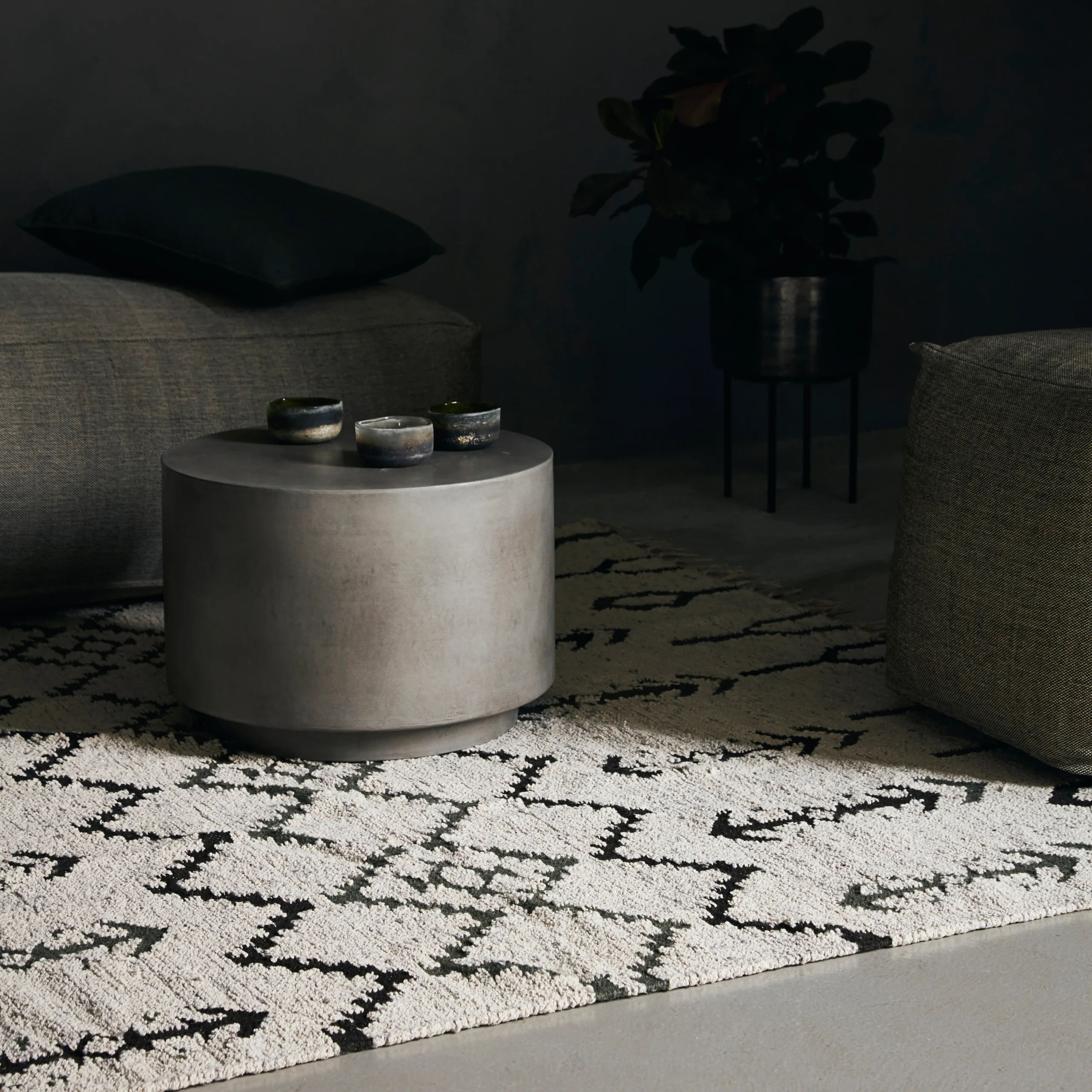 House Doctor Arte Teppich 180 X 180cm 4 House Doctor Arte Teppich 180 X 180cm – Bild 2