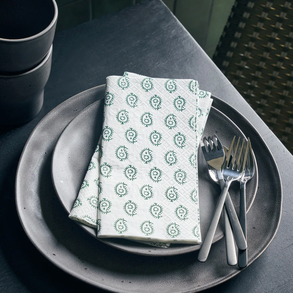 House Doctor Arke Servietten 40st 4 House Doctor Arke Servietten 40st – Bild 2